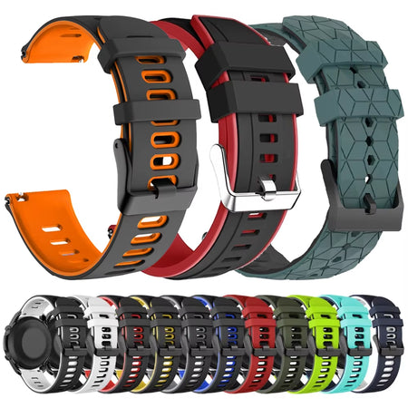Silicone 22 20Mm Watch Strap for WATCH GT 4 Pro 46Mm Band GT 3 SE 2 42Mm HONOR Magic Watch4 GS 3 Pro Replacement Bracelet