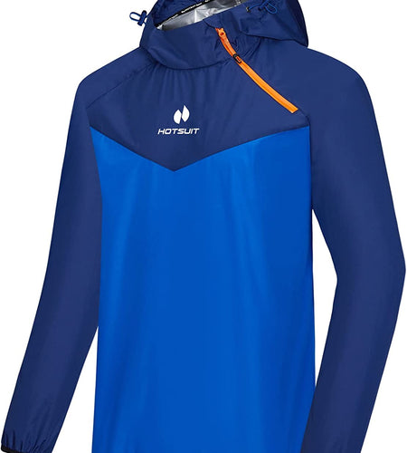 Sauna Suit for Men Sweat Sauna Jacket Pant Gym Workout Sweat Suits