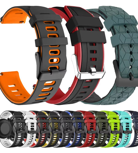 Silicone 22 20Mm Watch Strap for  WATCH GT 4 Pro 46Mm Band GT 3 SE 2 42Mm HONOR Magic Watch4 GS 3 Pro Replacement Bracelet